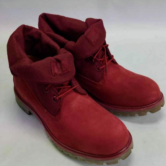 Timberland Other - NWB Men's Red Timberland Roll-top Boots Size 11.5
